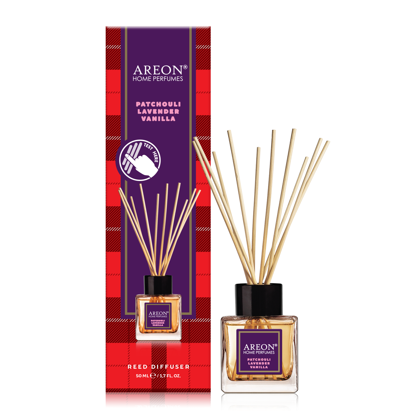 Diffusore per ambienti 250 ml Lavanda e vaniglia - con bastoncini